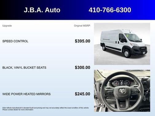 2023 RAM ProMaster 2500 High Roof