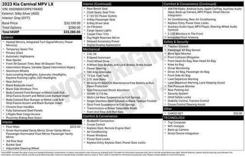 2023 Kia Carnival LX