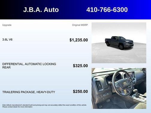 Satin Steel Metallic 2018 Chevrolet Colorado LT