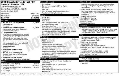 2024 Chevrolet Silverado 1500 RST