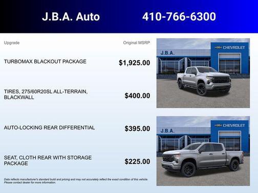 2026 Chevrolet Silverado 1500 Custom