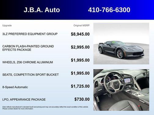 2016 Chevrolet Corvette Z06