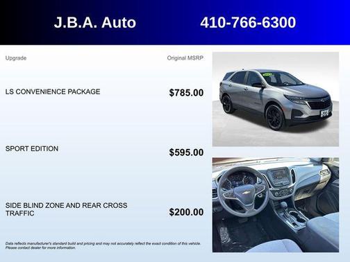 Sterling Gray Metallic 2023 Chevrolet Equinox LS