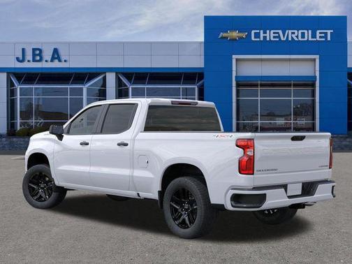 Summit White 2026 Chevrolet Silverado 1500 Custom