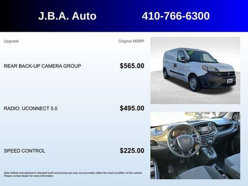 2017 RAM ProMaster City Tradesman