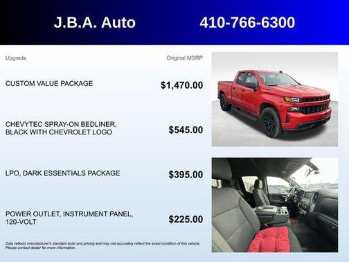 2020 Chevrolet Silverado 1500 Custom