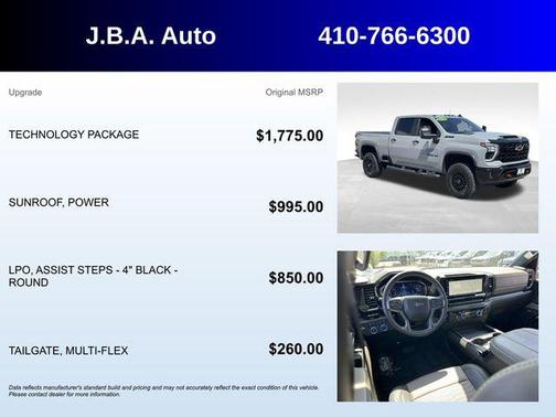 Slate Gray Metallic 2024 Chevrolet Silverado 2500 4WD Crew Cab Standard Bed ZR2