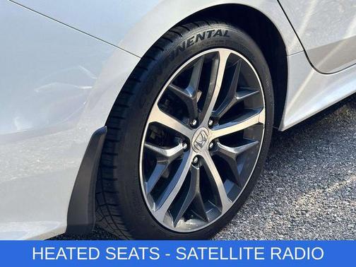 Platinum White Pearl 2023 Honda Civic Touring