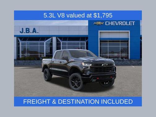 Black 2026 Chevrolet Silverado 1500 LT Trail Boss
