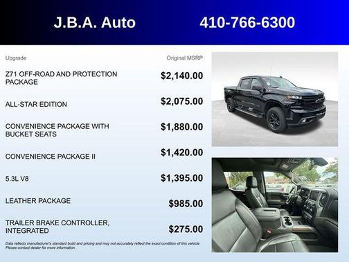Black 2020 Chevrolet Silverado 1500 RST
