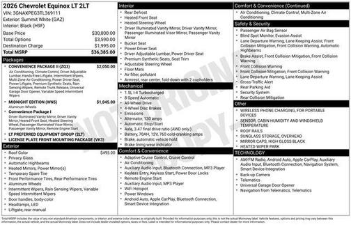 2026 Chevrolet Equinox 1LT