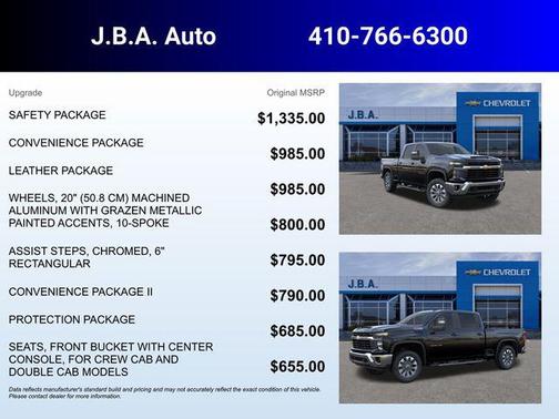 Black 2026 Chevrolet Silverado 3500 LT