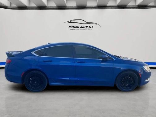 Blue 2015 Chrysler 200 Limited