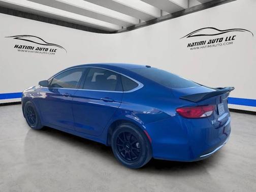 Blue 2015 Chrysler 200 Limited
