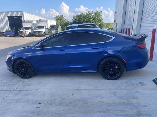 Blue 2015 Chrysler 200 Limited