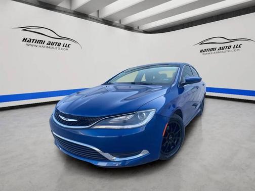 Blue 2015 Chrysler 200 Limited