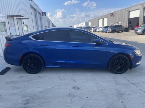 Blue 2015 Chrysler 200 Limited