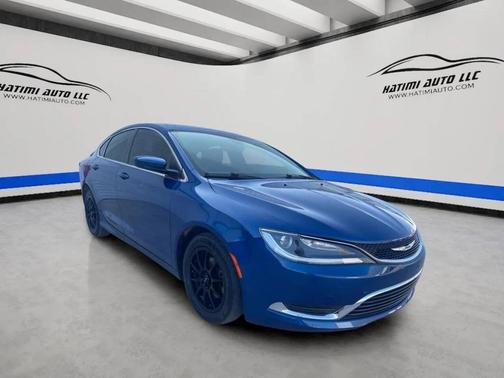 Blue 2015 Chrysler 200 Limited