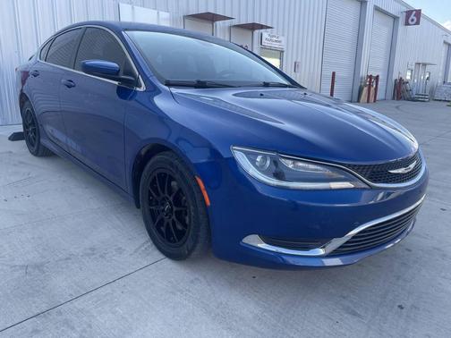 Blue 2015 Chrysler 200 Limited