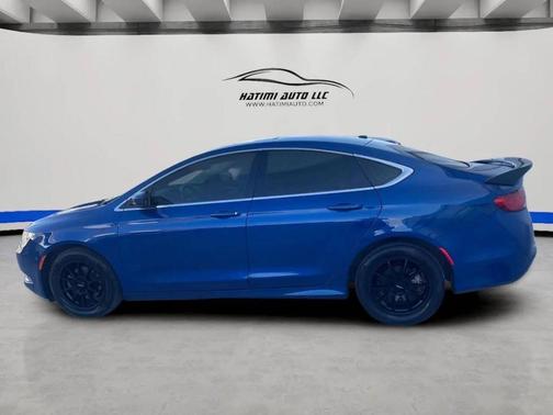 Blue 2015 Chrysler 200 Limited