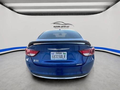 Blue 2015 Chrysler 200 Limited