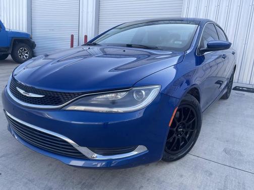 Blue 2015 Chrysler 200 Limited