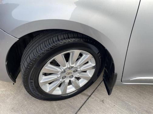 Silver 2012 Toyota Sienna Limited
