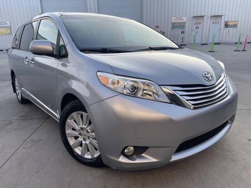 Silver 2012 Toyota Sienna Limited