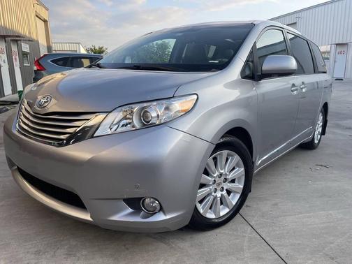Silver 2012 Toyota Sienna Limited