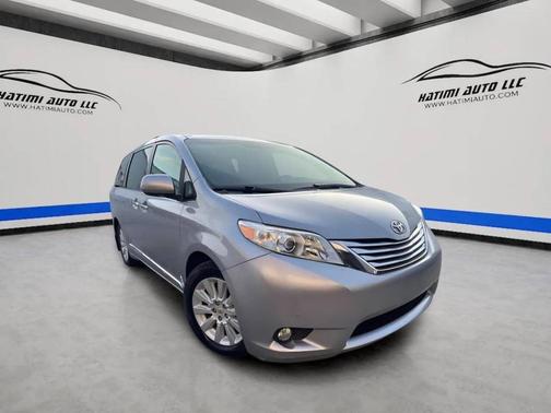 Silver 2012 Toyota Sienna Limited