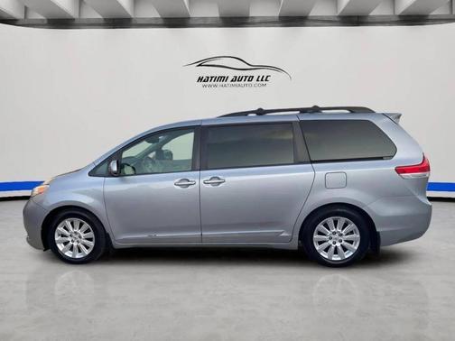 Silver 2012 Toyota Sienna Limited