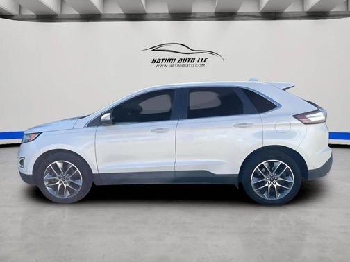White 2016 Ford Edge Titanium