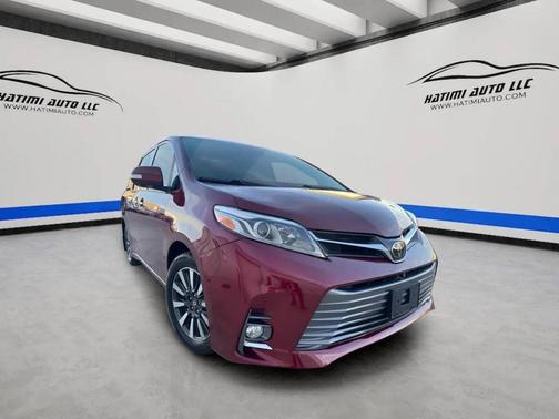 Red 2018 Toyota Sienna Limited Premium