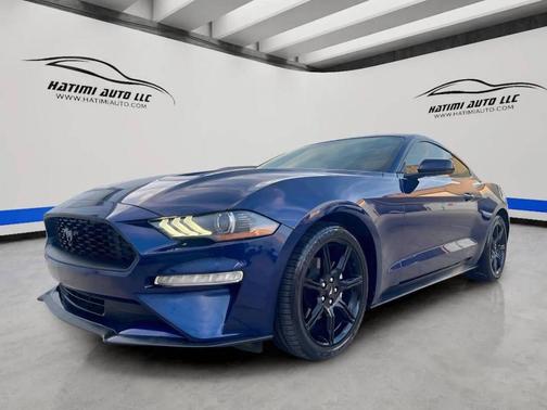 Blue 2019 Ford Mustang EcoBoost