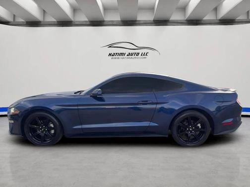 Blue 2019 Ford Mustang EcoBoost