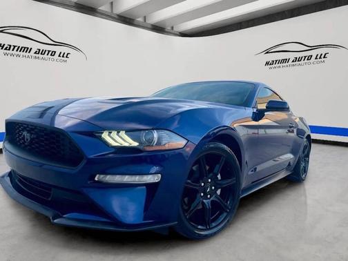Blue 2019 Ford Mustang EcoBoost