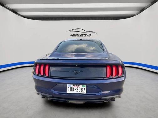 Blue 2019 Ford Mustang EcoBoost