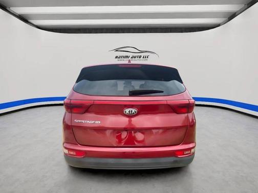 Red 2017 Kia Sportage LX