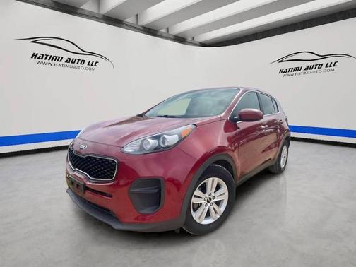 Red 2017 Kia Sportage LX