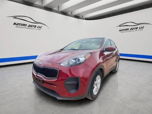 Red 2017 Kia Sportage LX