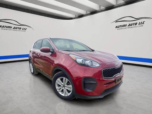 Red 2017 Kia Sportage LX