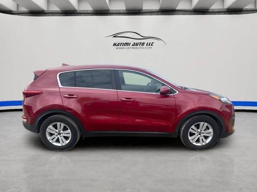 Red 2017 Kia Sportage LX