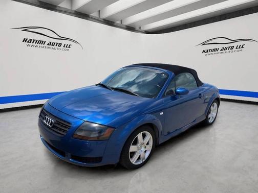 Blue 2003 Audi TT Roadster quattro