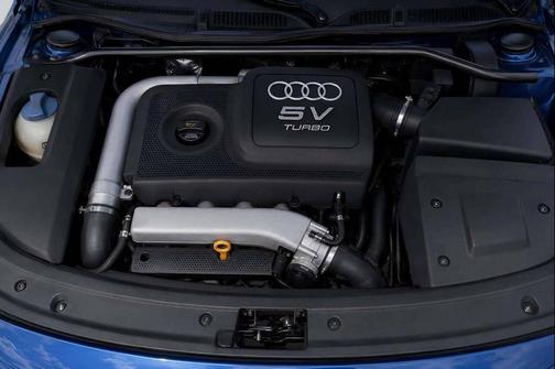 Blue 2003 Audi TT Roadster quattro
