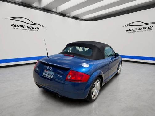 Blue 2003 Audi TT Roadster quattro