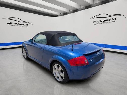 Blue 2003 Audi TT Roadster quattro