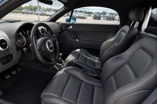 Blue 2003 Audi TT Roadster quattro