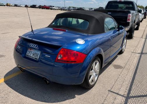 Blue 2003 Audi TT Roadster quattro