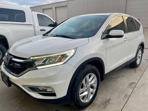 White 2015 Honda CR-V EX