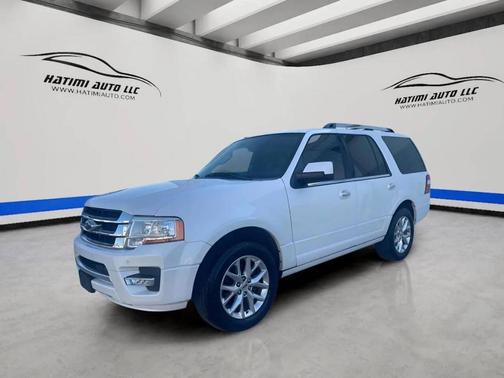 White 2017 Ford Expedition Limited